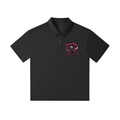 Drop Shoulder Short-Sleeve Polo