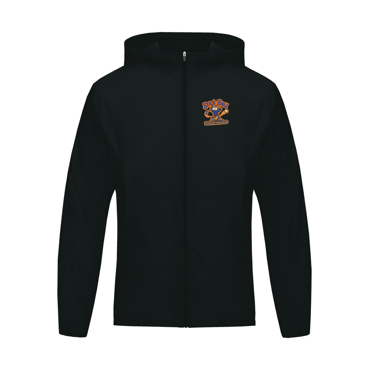 Soft Hooded Sports Jacket